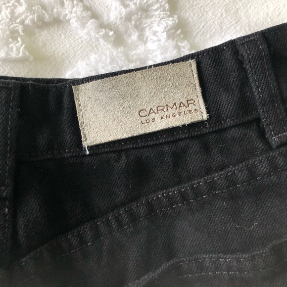 CARMAR Denim Skirt with Size Zips - Picture 4 of 5